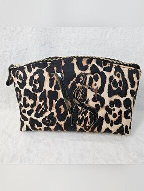 Victoria's Secret Leopard Print Cosmetic Bag